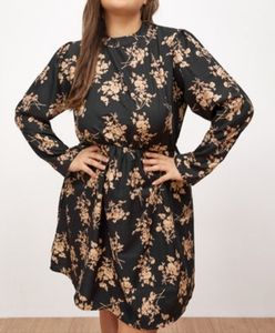 NWT high neck floral dress 2xl